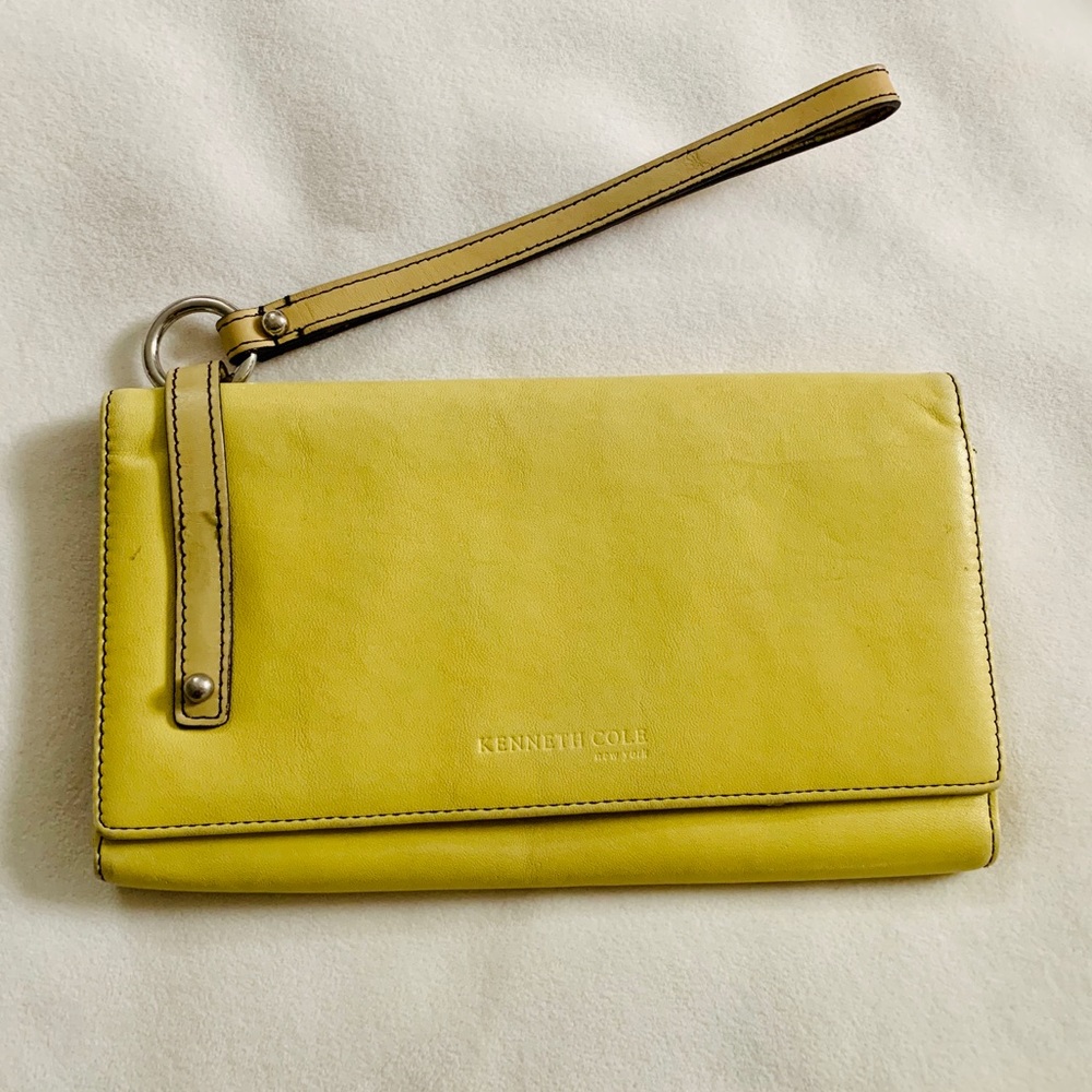 Kenneth Cole Leather Clutch